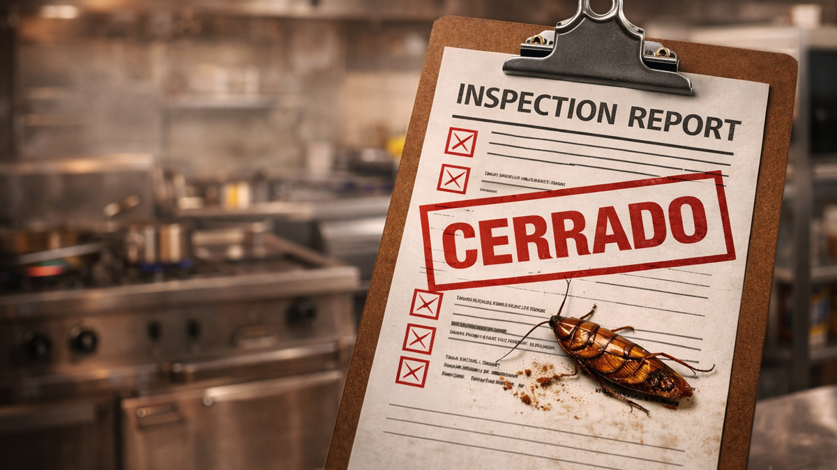 Imagen ilustrativa de un informe de inspección sanitaria.