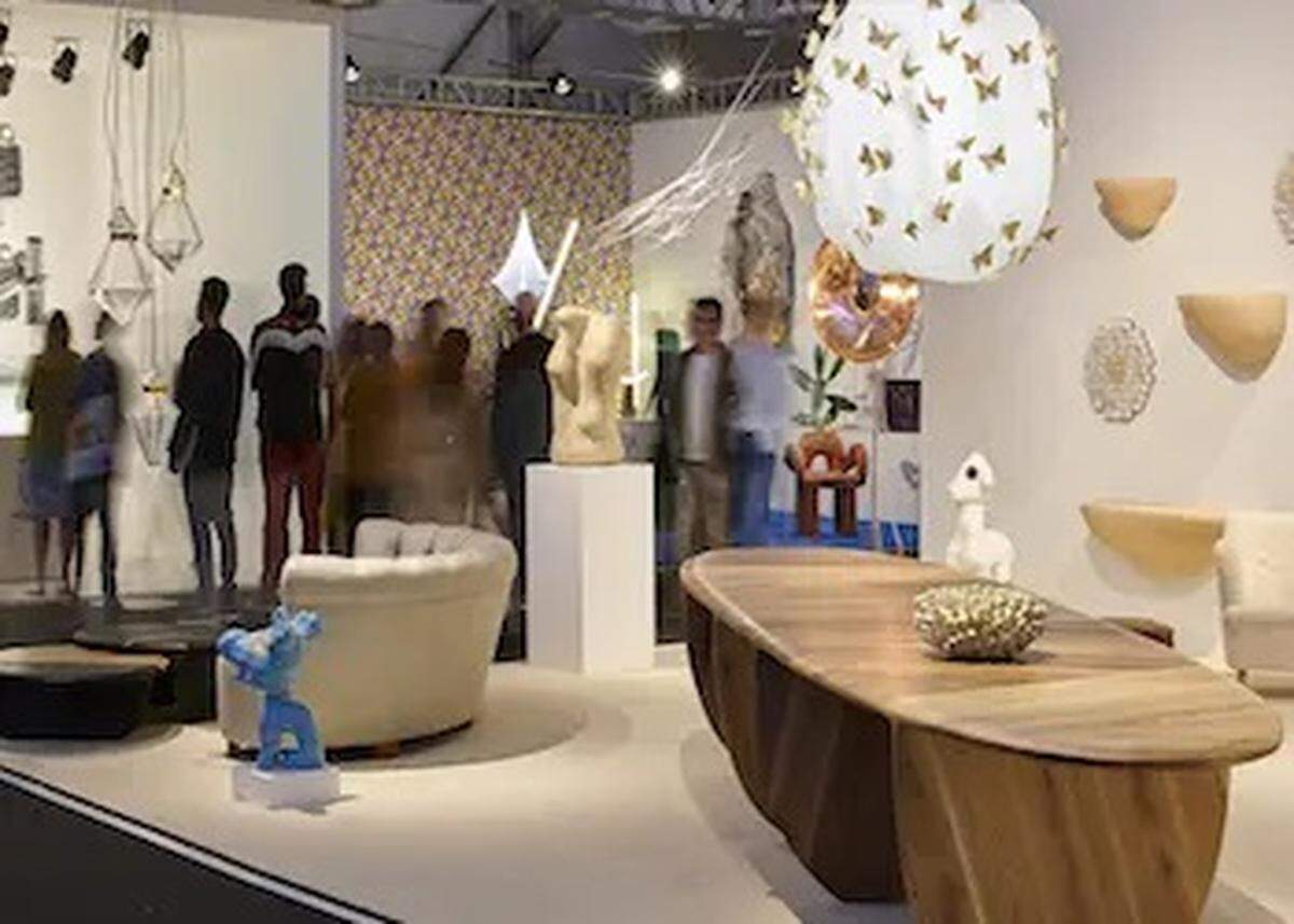 Design Miami, el foro mundial del diseño con exposiciones en Miami.
