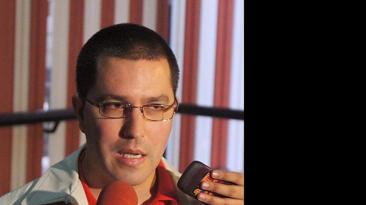 El vicepresidente venezolano Jorge Arreaza 