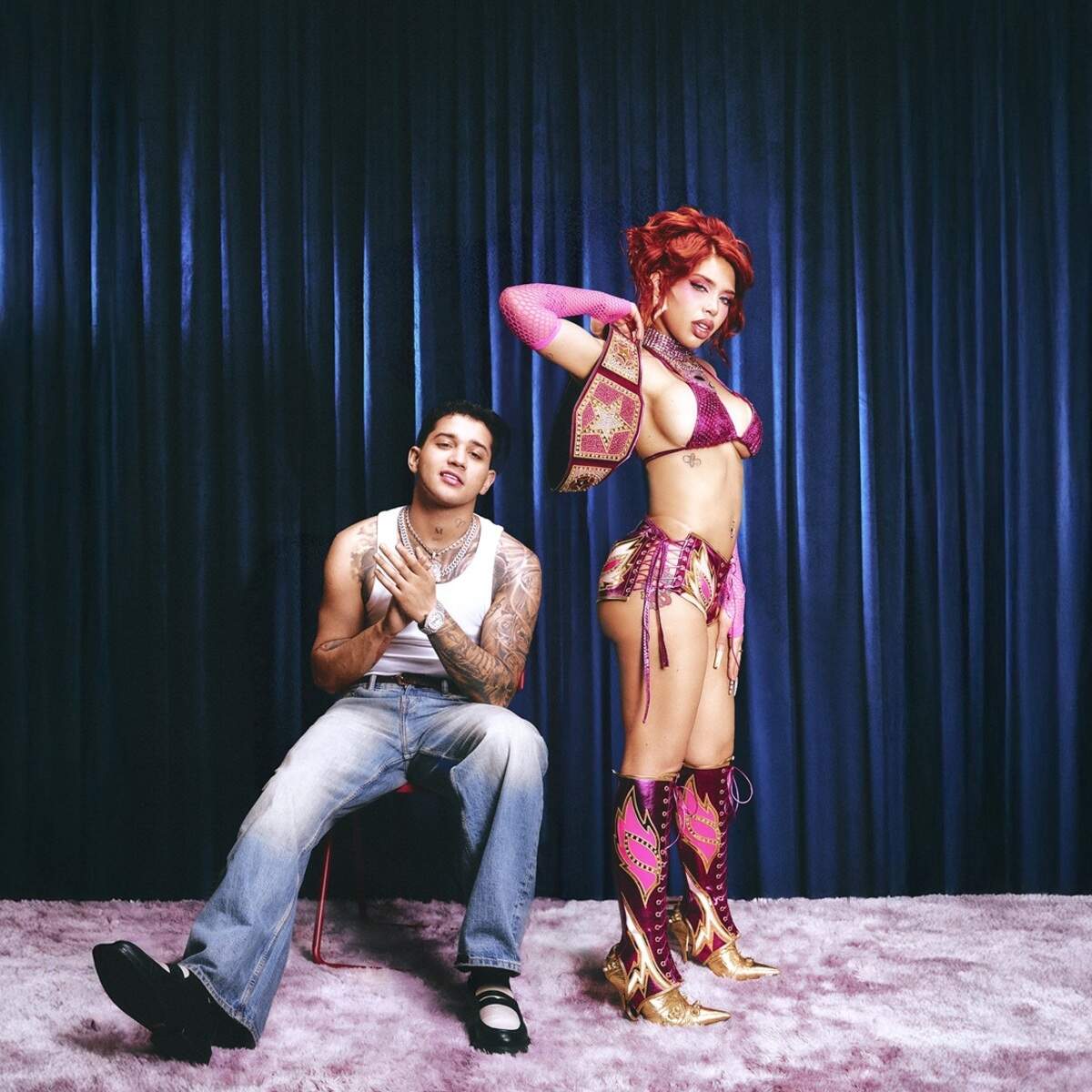 La cantante e influencer mexicana Yeri Mua sube al ring con ‘Un pacto’, su nuevo sencillo junto a la estrella chilena Lucky Brown.