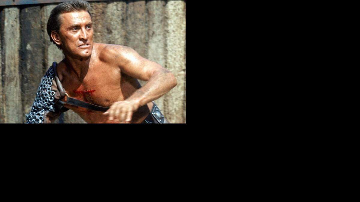 Kirk Douglas en una escena de la película 'Espartaco'