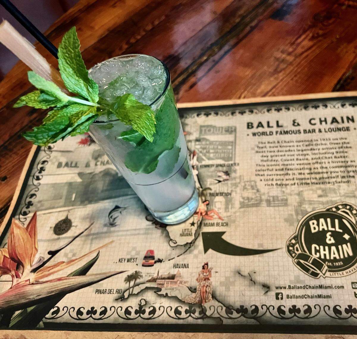 Mojito at Ball & Chain