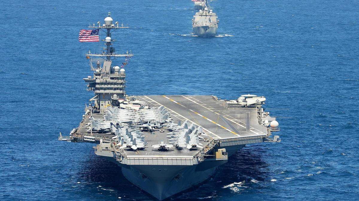 Foto de archivo. El portaaviones nuclear USS George Washington participa en Perú en la misión ‘Southern Seas 2024’, que comprende ejercicios combinados y operaciones de Estados Unidos con las fuerzas navales de varios países de Suramérica, entre los que también han estado Brasil, Argentina y Chile.