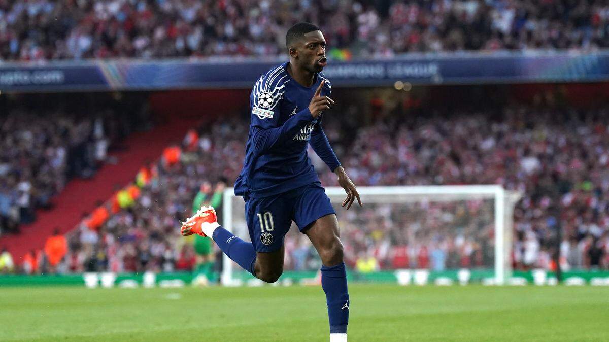 Con un gol providencial de Ousmane Dembélé y dos paradas milagrosas de Gigi Donnarumma, el PSG venció 1-0 de visita al Arsenal este martes en Londres, en la ida de semifinales de la Liga de Campeones de Europa.
