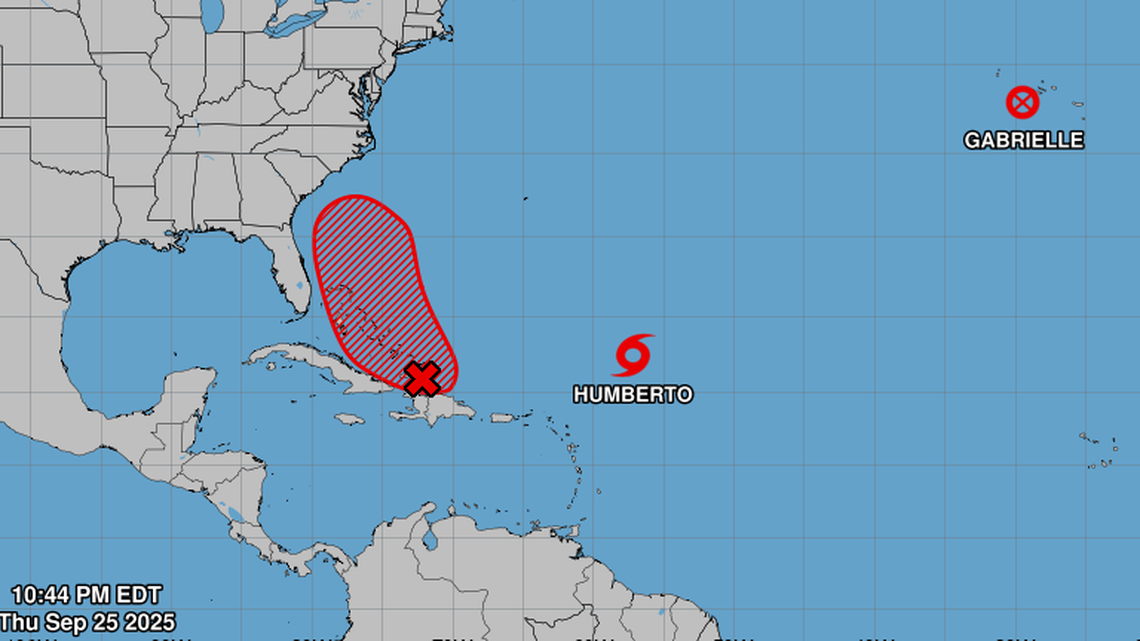 Residentes en República Dominicana, Haití, las islas Turcos y Caicos, y las Bahamas deben monitorear el progreso de del sistema Invest 94L en el Mar Caribe.