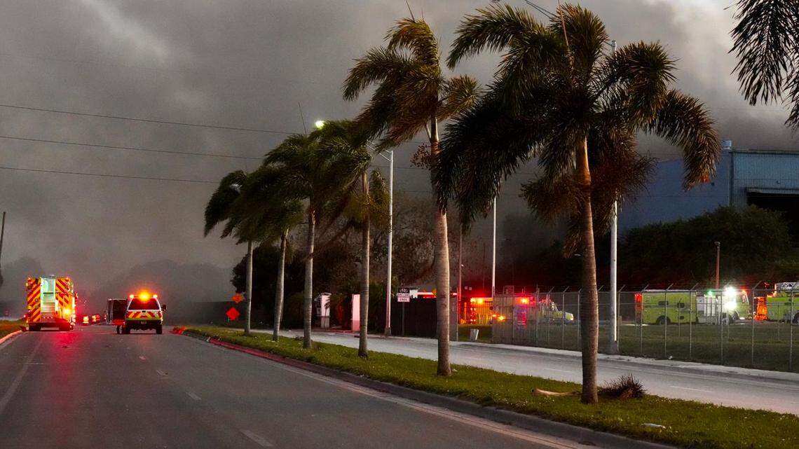 Miami-Dade’s largest waste incinerator burned down in February 2023 in Doral. On Wednesday, county commissioners agreed to build a new facility but made no decision about where it might go.