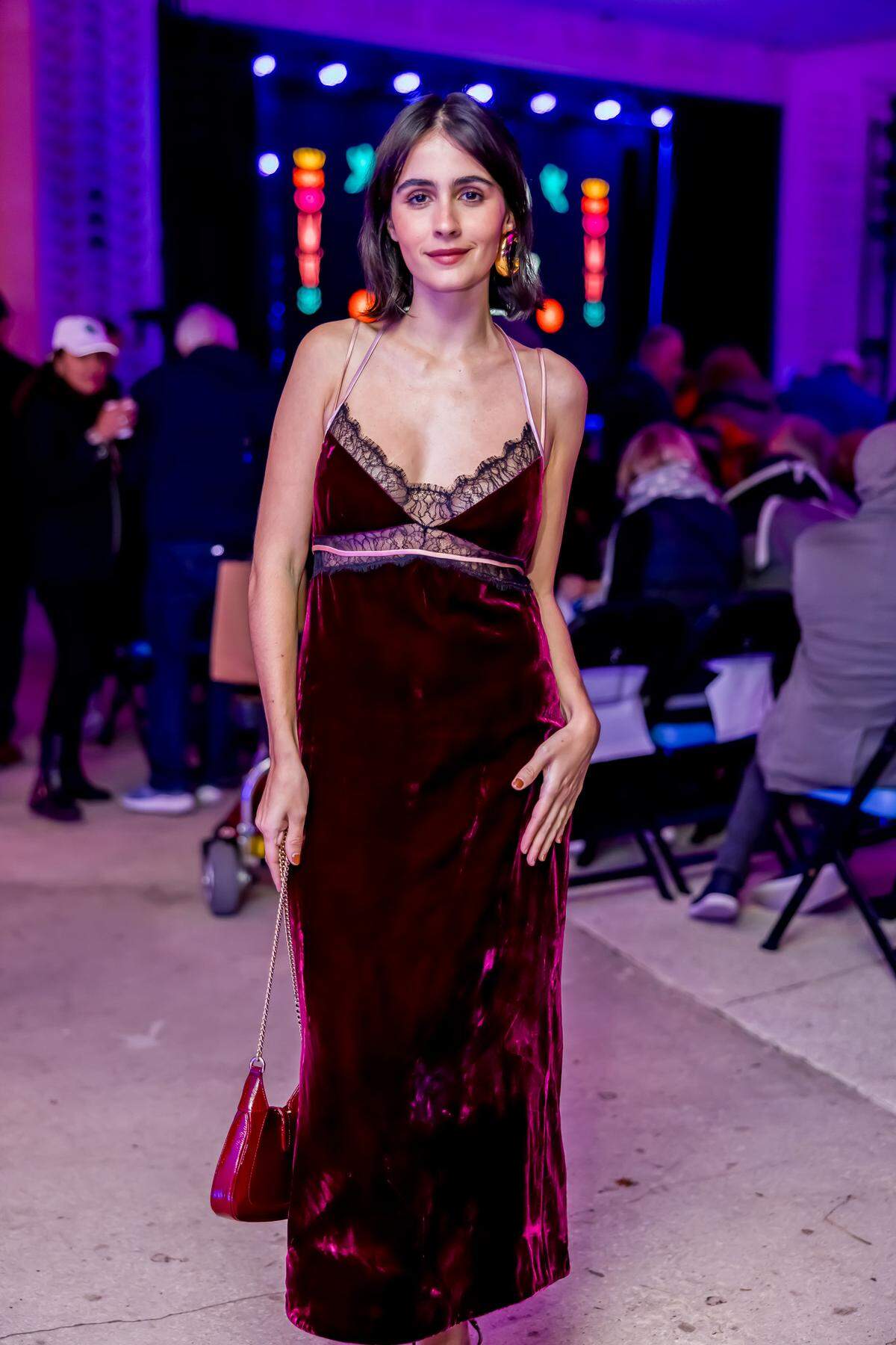 La actriz brasileña Valentina Herszage, protagonista de la película “Polish Women”, en el Festival de Cine Judío de Miami 2025.&nbsp;&nbsp;