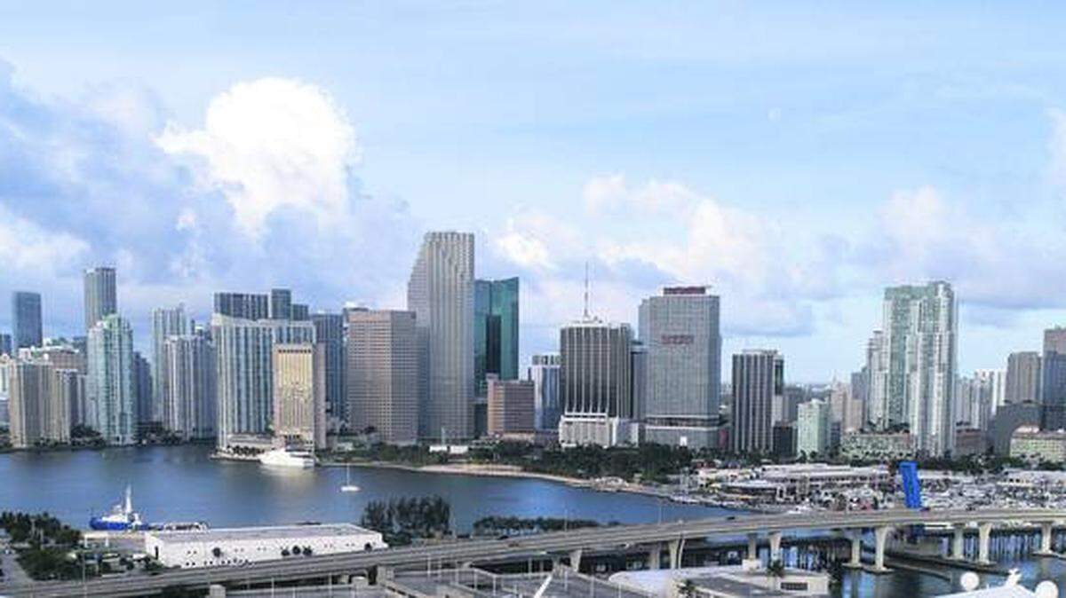 The city of Miami was selected from among 250 cities.