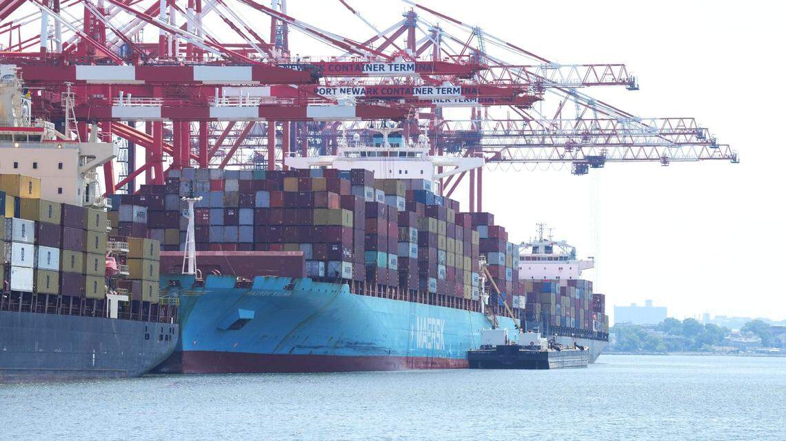 A strike by the International Longshoremen’s Association, the union that represents 85,000 dockworkers, could shut down key port facilities in Newark and Elizabeth.