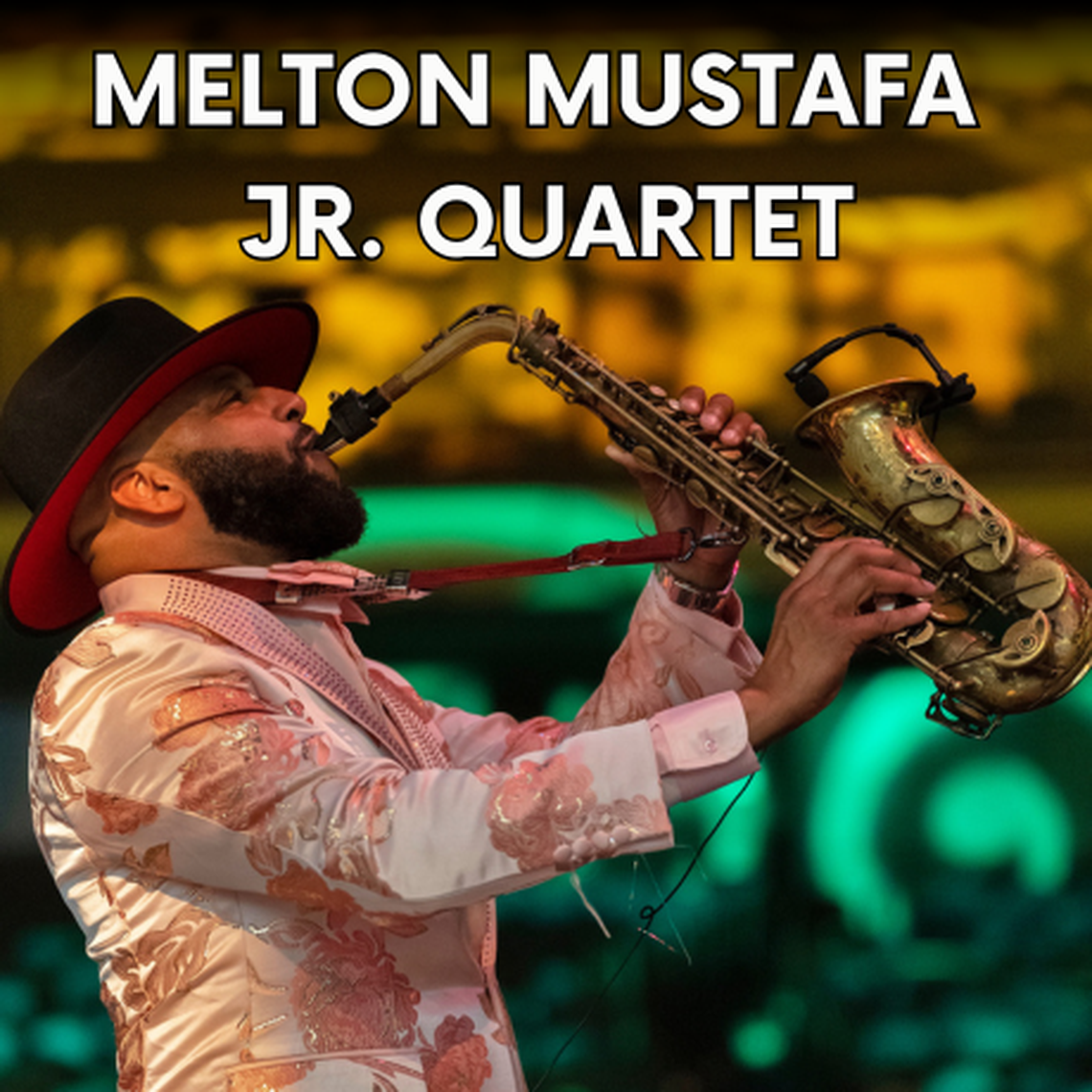 Música del Cuarteto de Melton Mustafa Jr. en el Moss Cultural Arts Center.