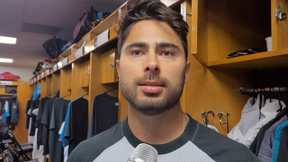 Alex de Goti siempre soñó con vestir el uniforme de los Marlins. Ahora tiene la oportunidad de ganarse el puesto para jugar en Miami delante de sus familiares y amigos que le han acompañado durante un largo viaje 