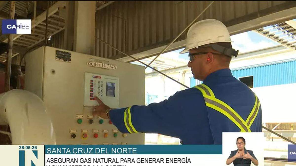 Cuba recurre a recursos nacionales como el gas natural para generar electricidad en medio de la crisis de combustible y energía.