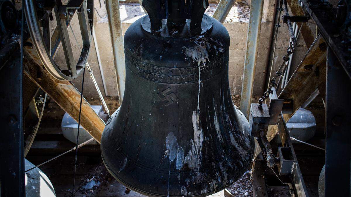 Aunque el hallazgo de la campana con la esvástica fue una novedad para Peters, varios en el pueblo sabían desde hace años que ahí estaba.