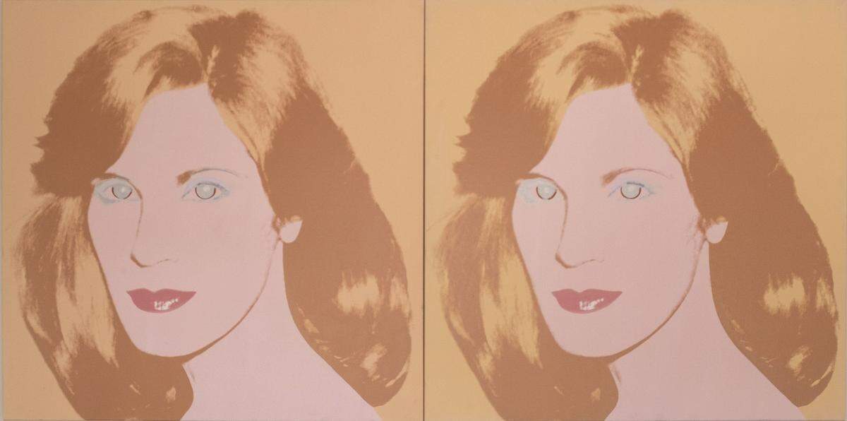 ‘Retrato de Joan Robins’, 1984, de Andy Warhol.