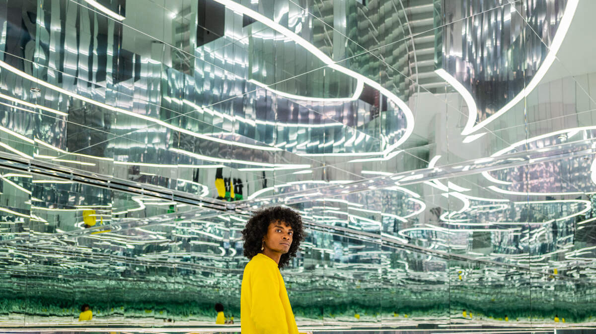 ‘Forest of Us', 2021, de Es Devlin en Superblue Miami.
