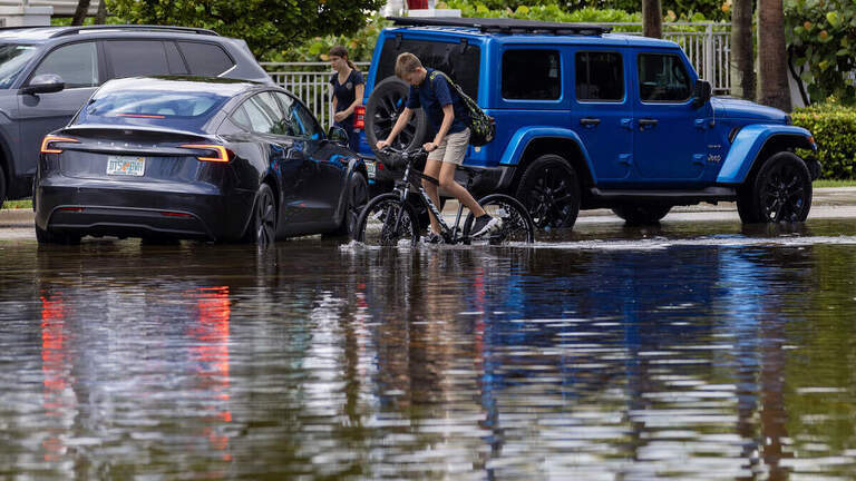Sur de la Florida: estas son las fechas en que las mareas reales podrían inundar las calles este año