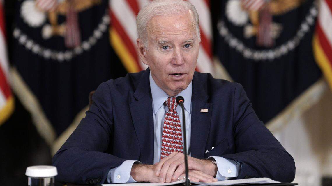 President Biden is announced his bid for re-election on Tuesday, April 25, 2023.