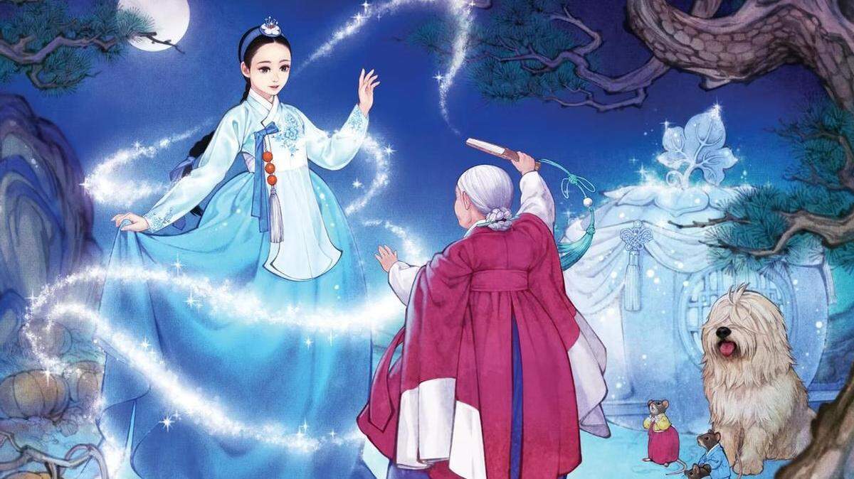 La magia del Hada Madrina de Cenicienta. Wooh Nayoung, reconocida internacionalmente por sus colaboraciones con Disney, Marvel y Netflix.