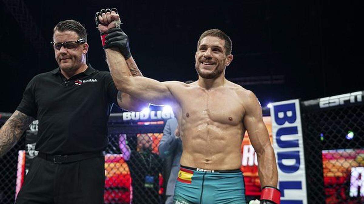 Zebenzui Ruiz espera hacer ruido pronto en las artes marciales mixtas en España.