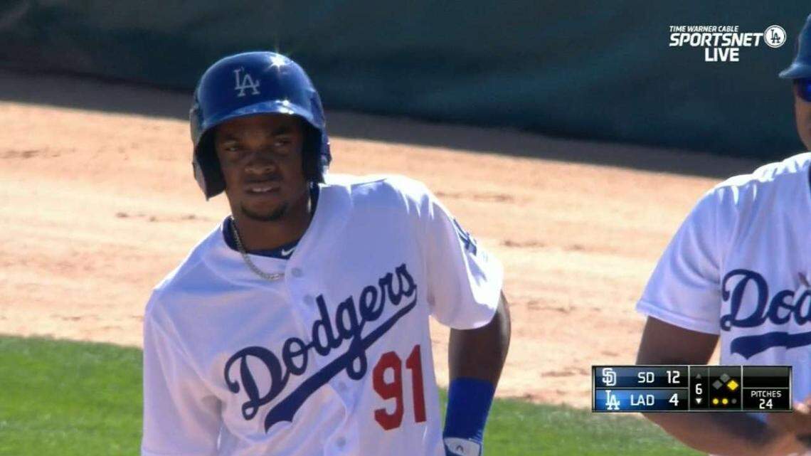 Yusniel Díaz fue pieza clave para los Dodgers en el cambio con los Orioles, que enviaron a Manny Machado a la franquicia de Los Angeles.