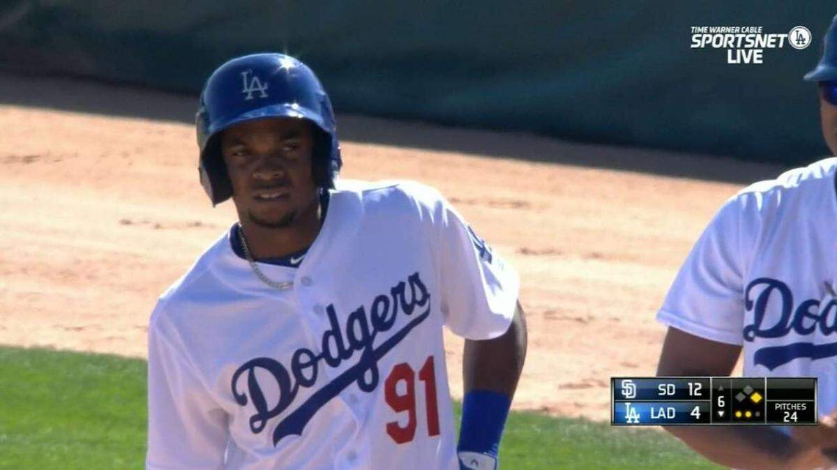 Yusniel Díaz fue pieza clave para los Dodgers en el cambio con los Orioles, que enviaron a Manny Machado a la franquicia de Los Angeles.