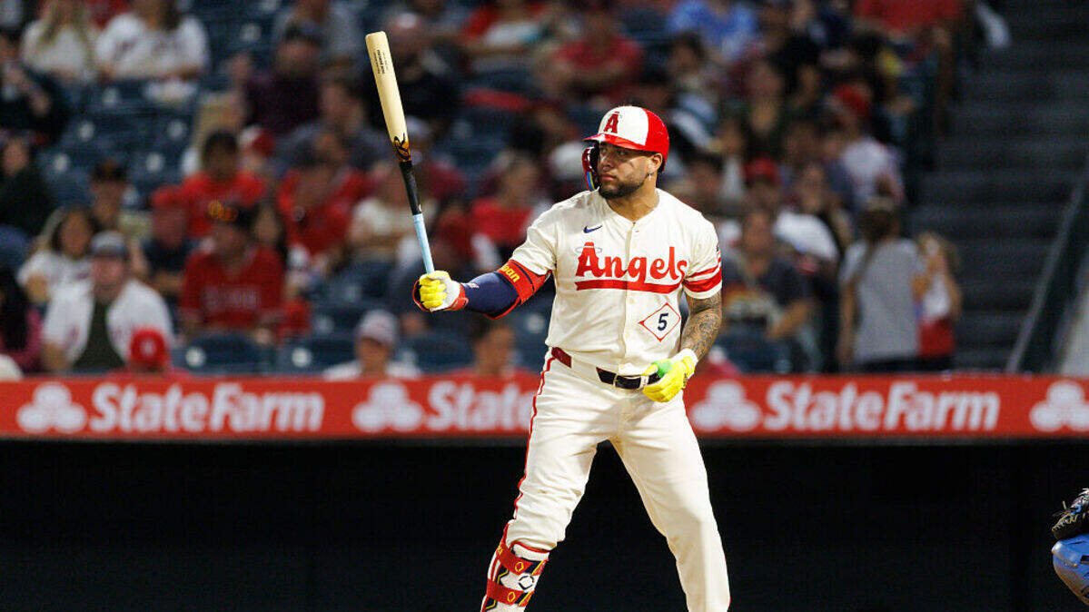 El jugador de cuadro de los Angelinos de Los Angeles Yoán Moncada es uno de los dos peloteros del equipo de Cuba que actualmente milita en una novena de Grandes Ligas.
