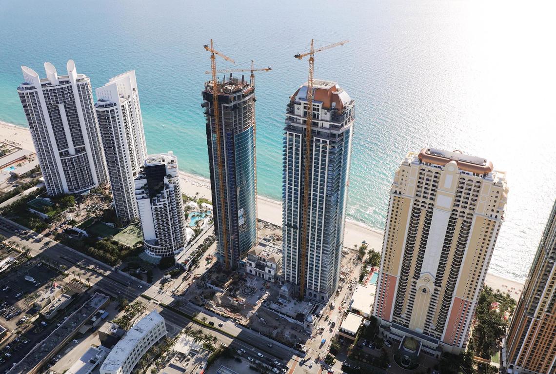 The Estates at Acqualina, en Sunny Isles, uno de los proyectos de los que se encarga Suffolk Construction.
