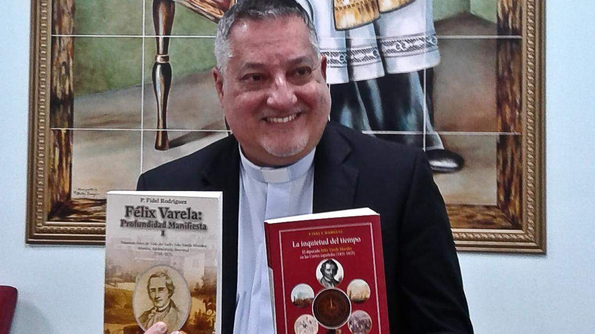 El padre Fidel Rodríguez.