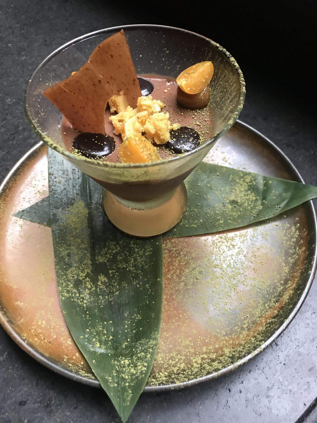 Crema de chocolate peruana.
