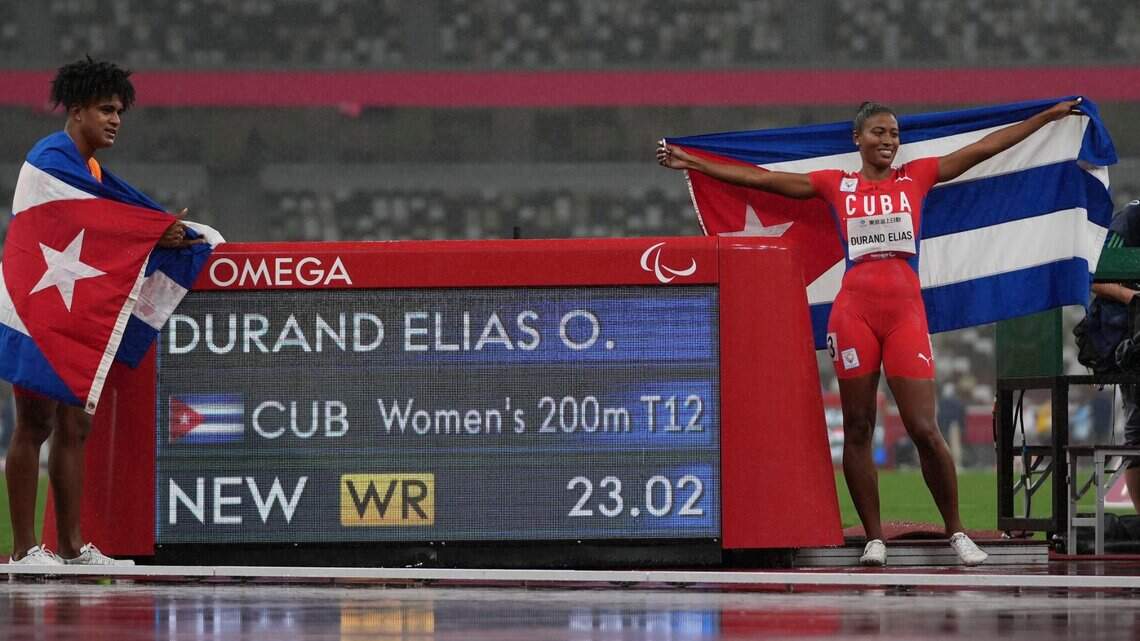 Una cubana es la reina de la velocidad en Paralímpicos de Tokio. Tres medallas de oro y récord mundial
