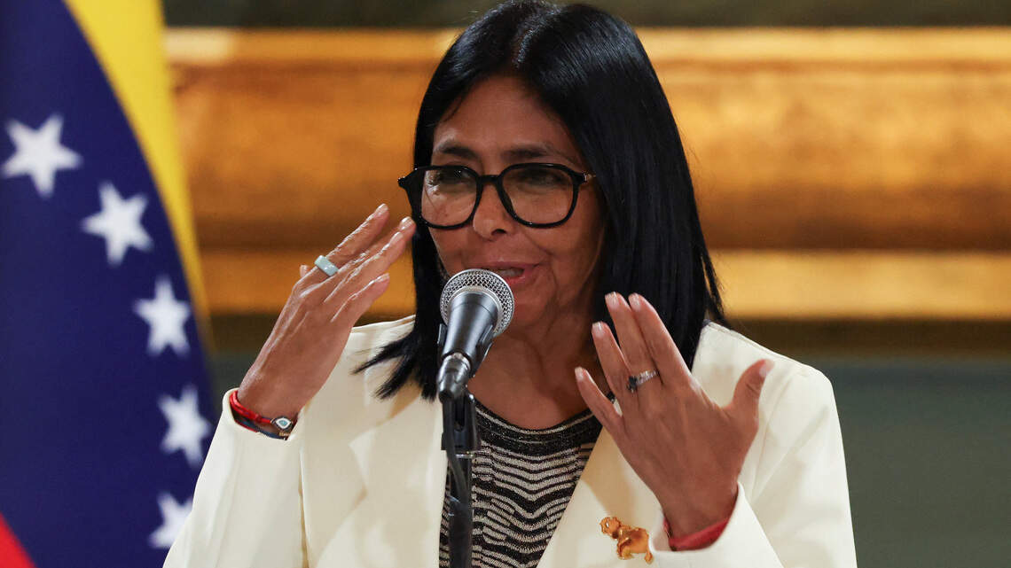 Delcy Rodríguez asegura que 'habrá' elecciones cuando Venezuela 'esté preparada'