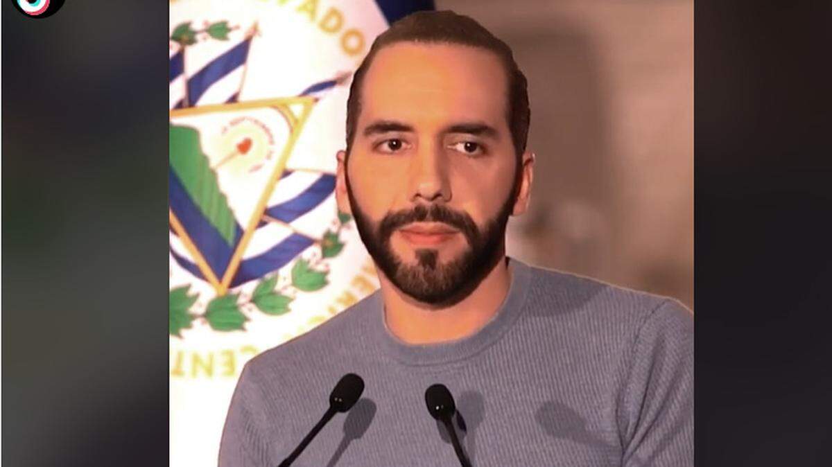 EL PRESIDENTE de El Salvador, Nayib Bukele. Captura de pantalla/Tik Tok