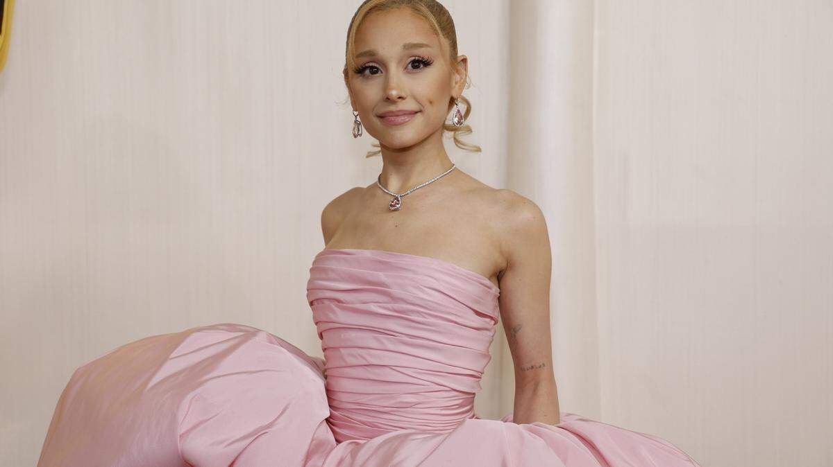 Ariana Grande en la 96ª edición de los Oscar en el Dolby Theatre de Ovation Hollywood en Los Ángeles el domingo 10 de marzo de 2024.