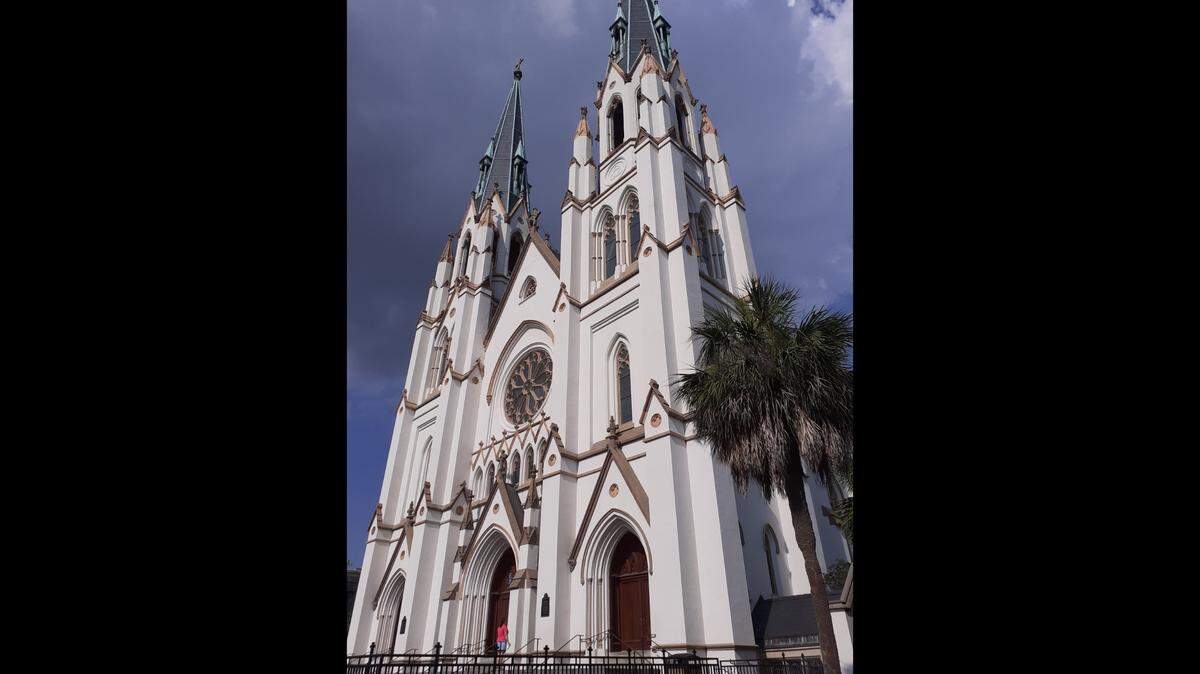 La catedral San Juan Bautista, erigida por colonos franceses que emigraron de Haití.