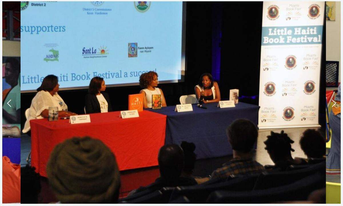 Festival del Libro Little Haití, todos los domingos de mayo, en línea y gratis.