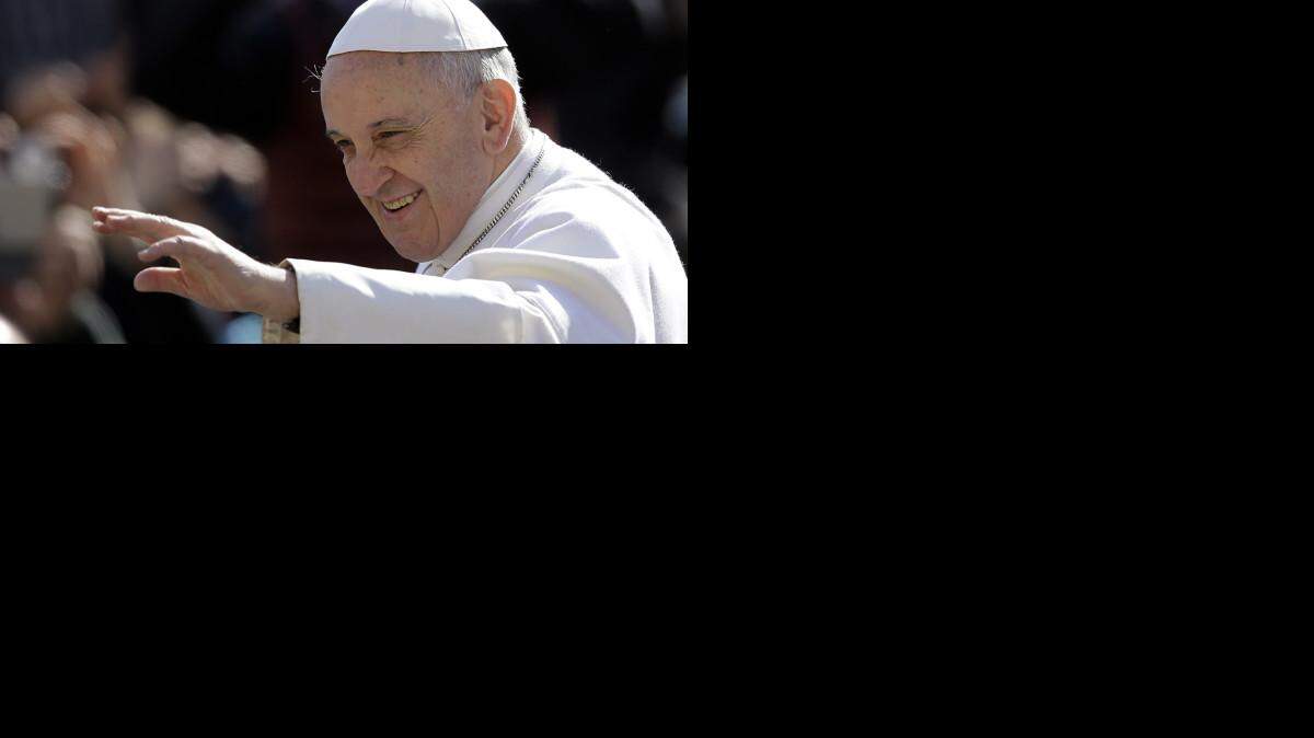 El papa Francisco en una imagen de archivo. AP