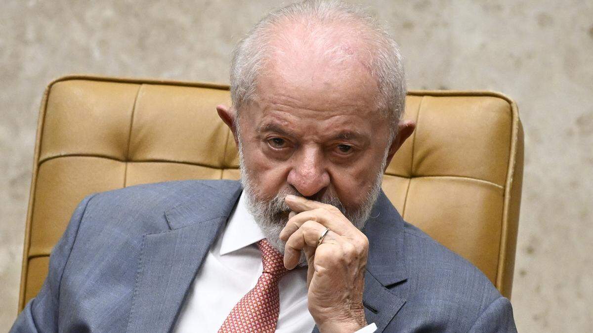  El presidente de la República, Luiz Inácio Lula da Silva, durante la ceremonia de apertura del año judicial celebrada el lunes 3 de febrero.
