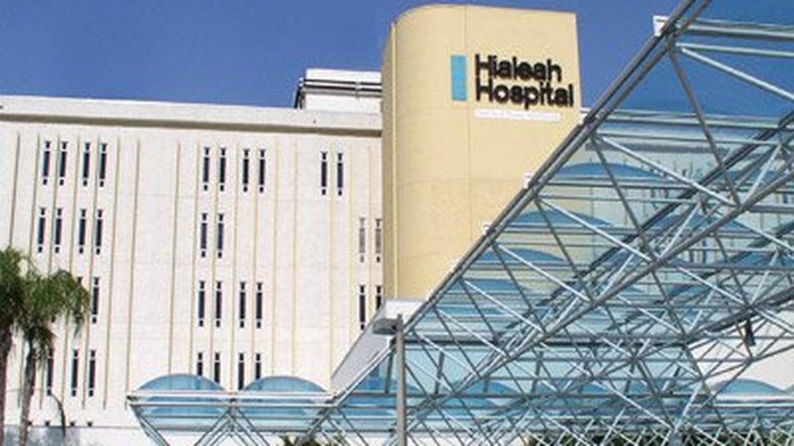 Hialeah Hospital, which is one of five hospitals in Miami-Dade and Broward that came under a cyberattack in April.