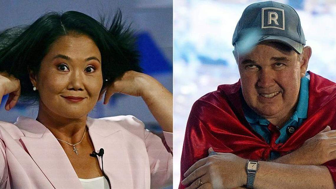 Fujimori y López Aliaga sufren una tormenta de críticas en el debate presidencial de Perú