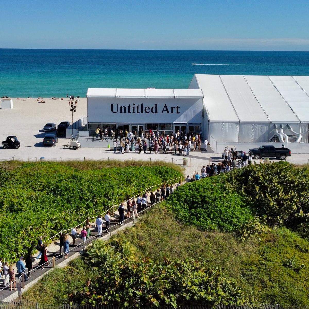 Feria de arte Untitle en Miami Beach