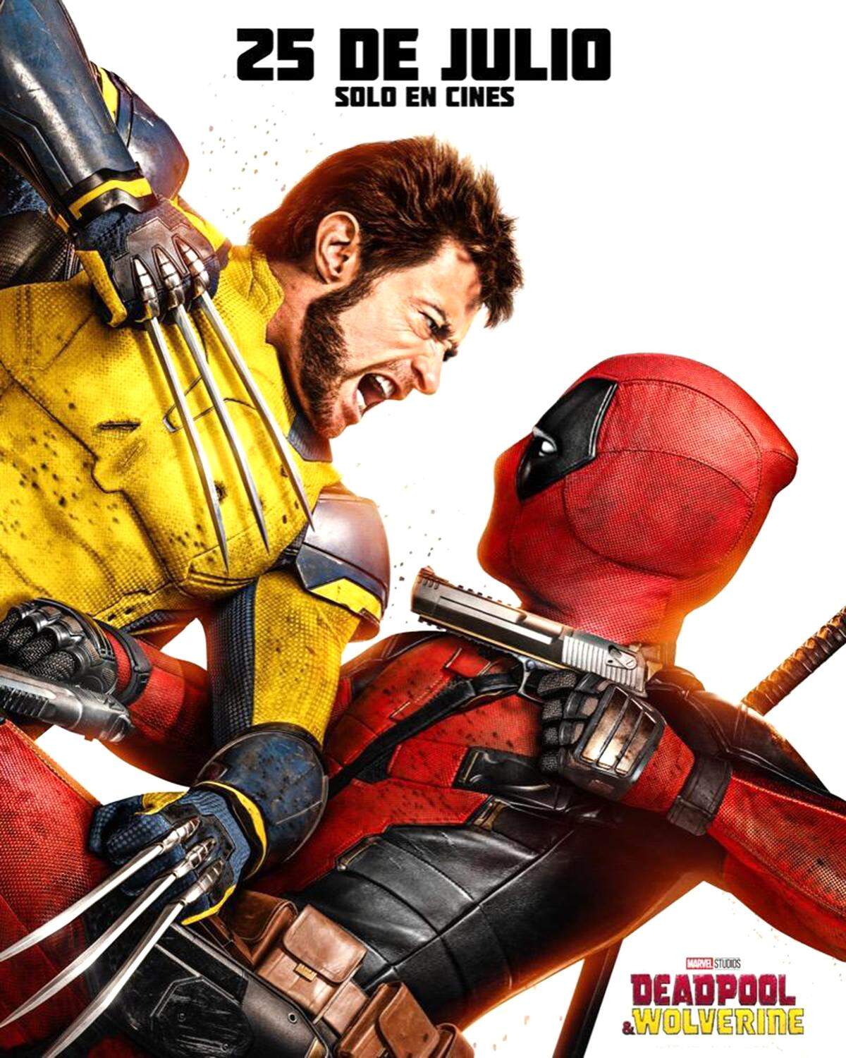 Ryan Reynolds y Hugh Jackman&nbsp;se enfrentan con uñas y dientes en&nbsp;‘Deadpool & Wolverine’.