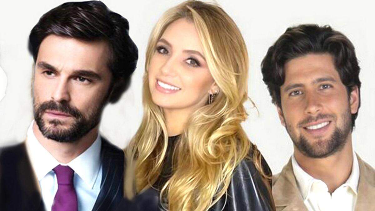 Angélica Rivera, Iván Sánchez y Diego Klein.
