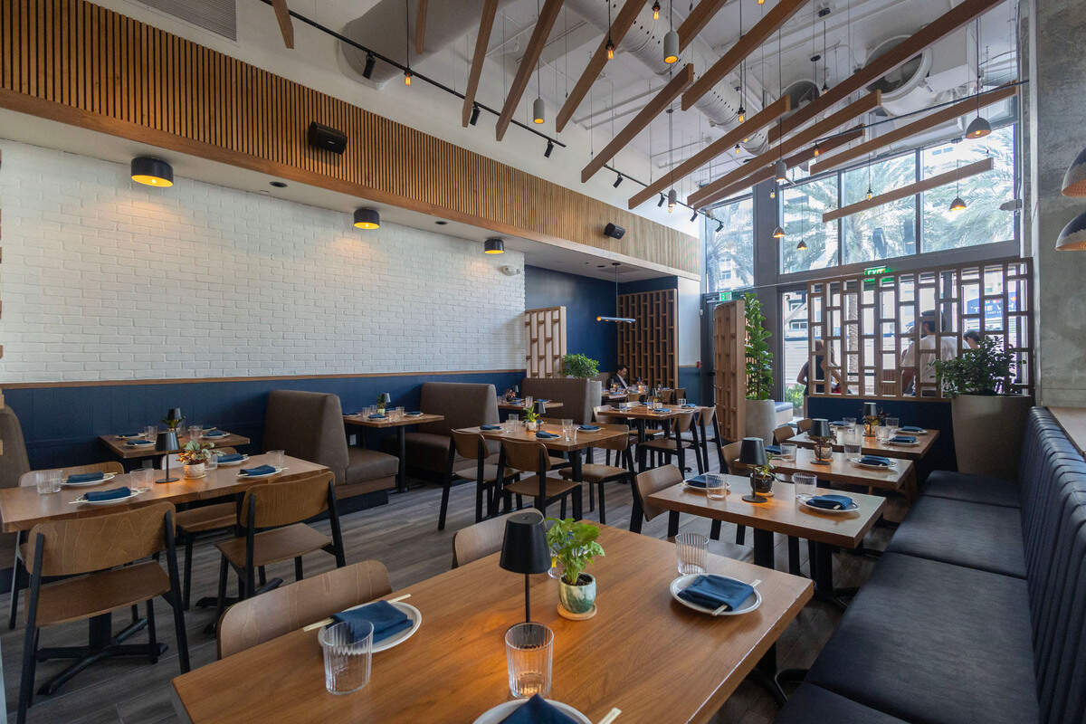 Comedor en Ukiah Japanese Smokehouse en Fort Lauderdale.