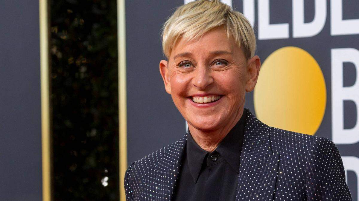 Ellen DeGeneres asiste a la 77ª edición de los Premios Globo de Oro, en el Hotel Beverly Hilton en Beverly Hills, Los Ángeles, EE. UU., el 5 de enero de 2020.