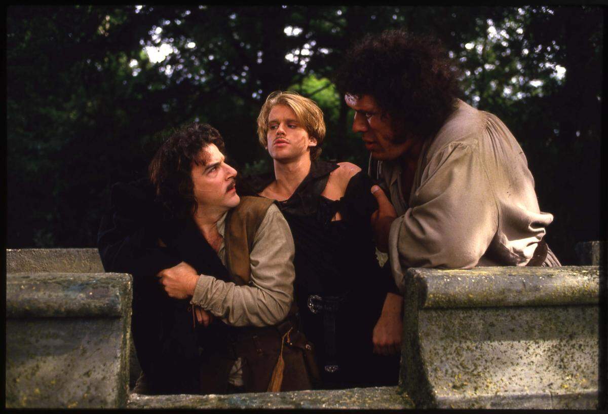 ‘The Princess Bride’ (1987) en Coral Gables Art Cinema con Robin Wright, Cary Elwes y Billy Crystal. Comedia que incluye fantasía y aventuras.