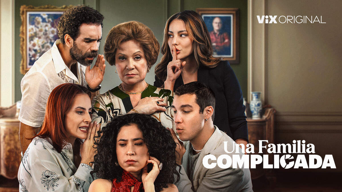 ViX anuncia el estreno de su nueva serie original “Una familia complicada”.