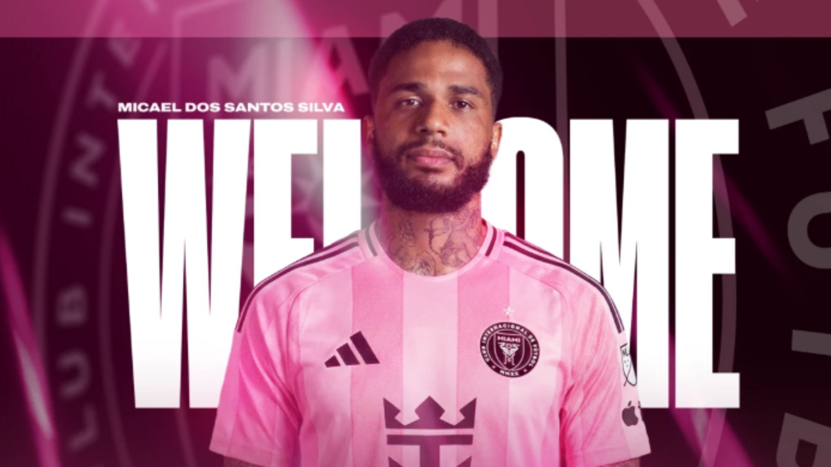El Inter Miami anunció el fichaje en calidad de cedido del central brasileño Micael dos Santos, procedente del Palmeiras, con una opción de compra al término de la temporada 2026.