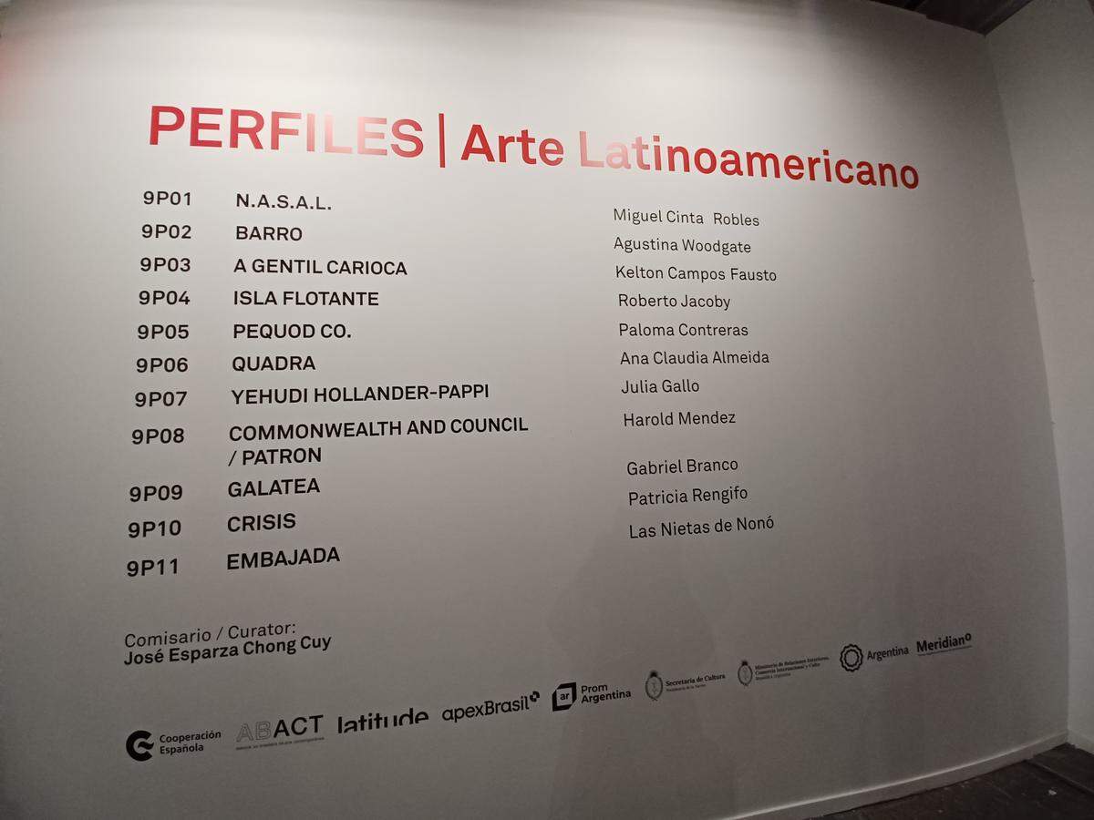 Perfiles/ Arte Latinoamericano, una de las secciones fijas de ARCOMadrid. Edición 45, 4-8 marzo de 2026.