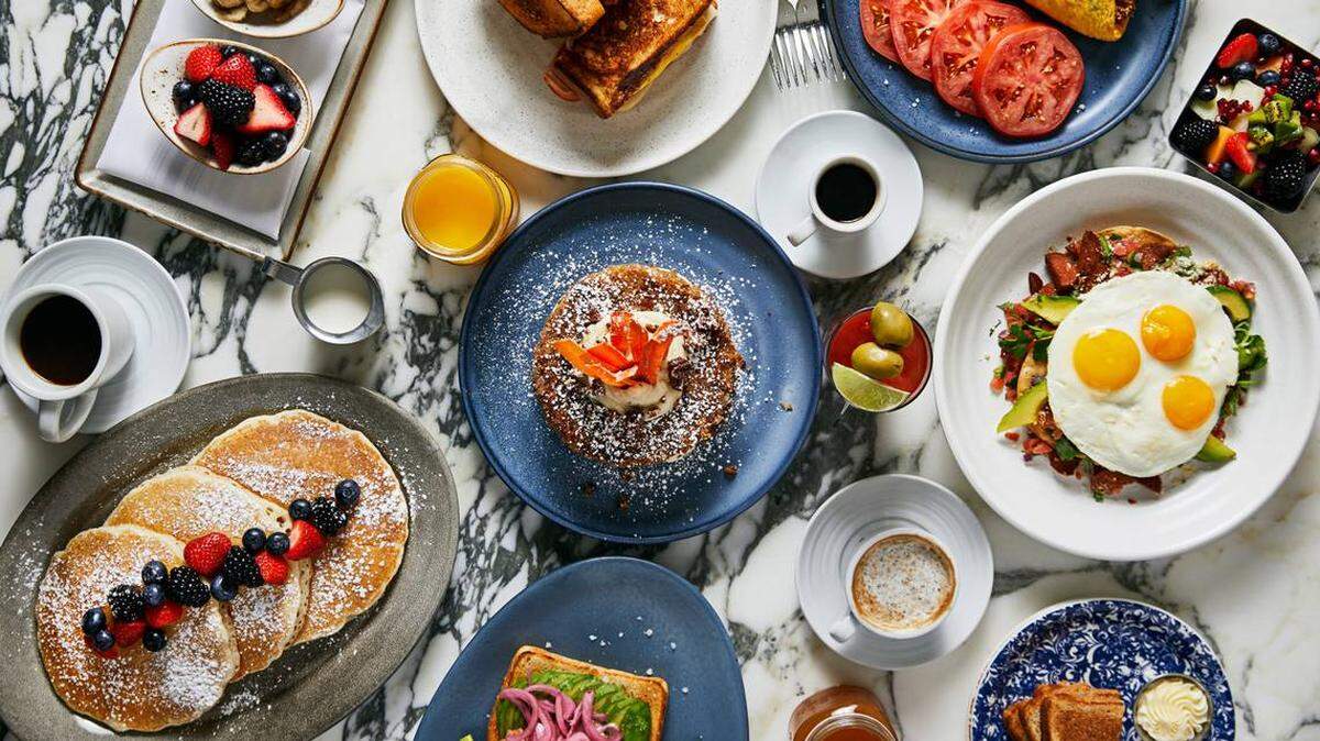 All day breakfast is king at both locations of Café Americano.