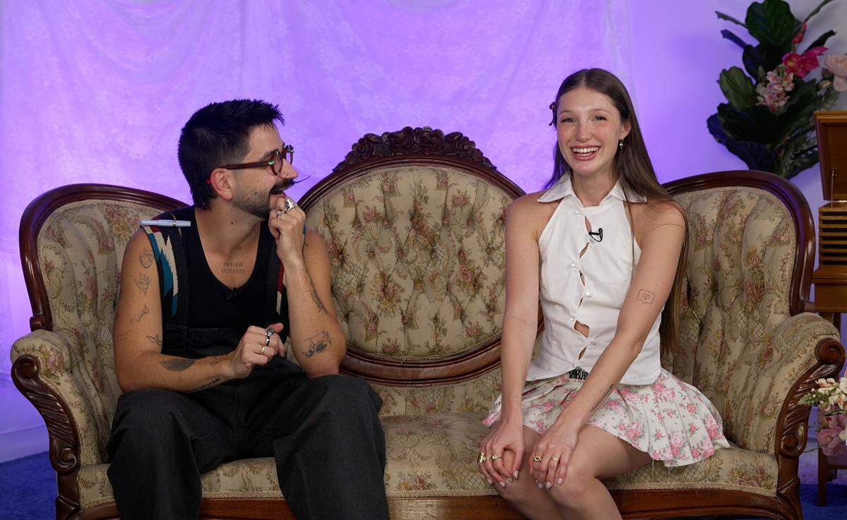 Camilo y Yami Safdie en entrevista con el Nuevo Herald en Miami el jueves 16 de enero de 2024.